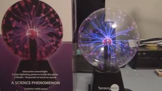 Plasma Ball Lamp Unboxing