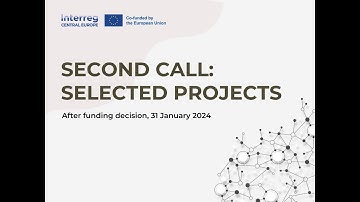 Interreg CENTRAL EUROPE Second Call Results: Projects Selected for Funding