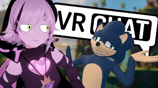 Uh... Meow? Ugly Sonic Comes to #VRChat (Funny Moments)