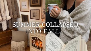 Moody, Rainy Days in my English Home | Cozy, Rustic Decor, Sourdough Bread, Slow living silent vlog