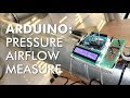 Pressure airflow measure device with analog sensor [Arduino]