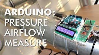Pressure airflow measure device with analog sensor [Arduino]