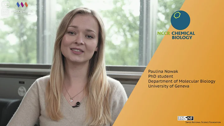 #NCCRWomen: Paulina Nowak, molecular biologist