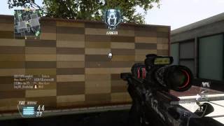 No Scope Wallbang in Raid! ( Black Ops 2 )