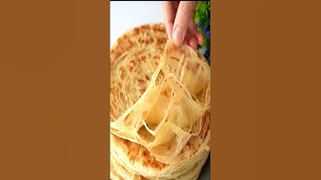 Tasty Street style simple and most delicious perfect lachha paratha | Kids Lunch Box