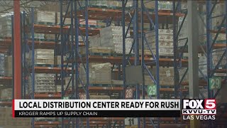 Local Distribution center ready for consumer rush