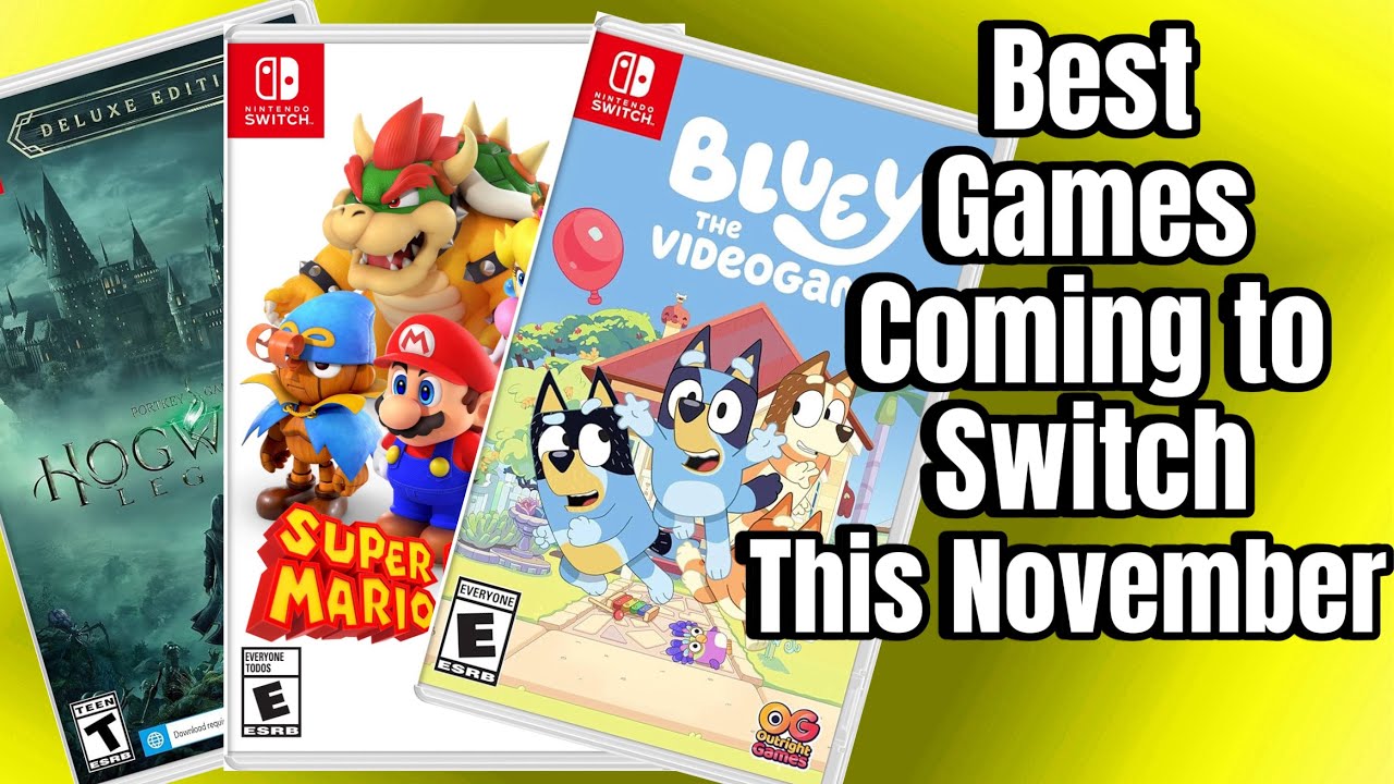 Best Games Coming to Nintendo Switch in November 2023 YouTube
