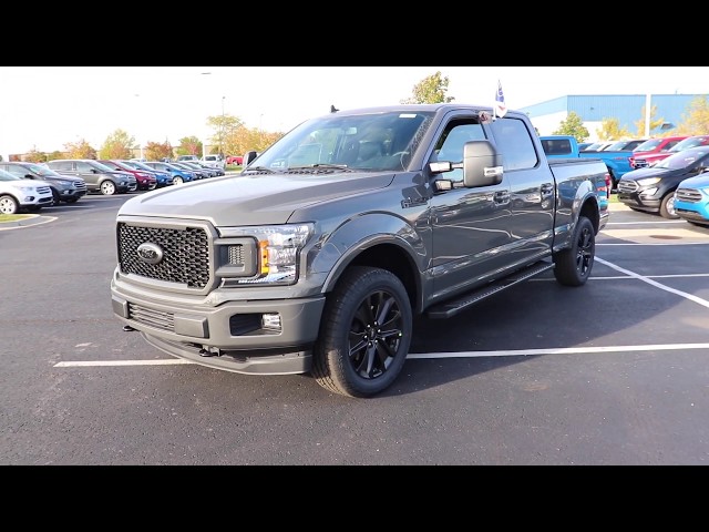 2020 Ford F150 Lariat Black Sport - YouTube