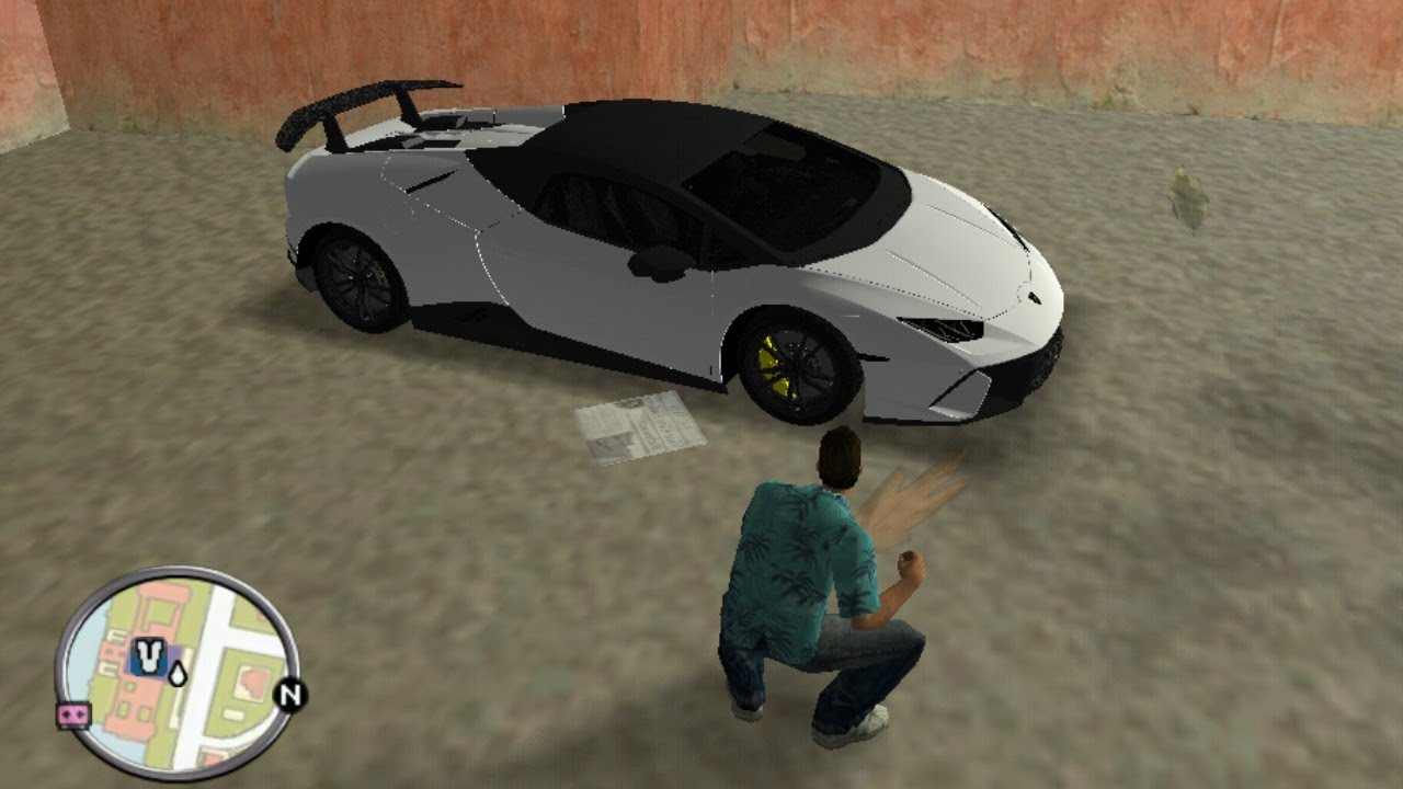 Lamborghini Install+Gameplay How To Get A Super Car In Vice City