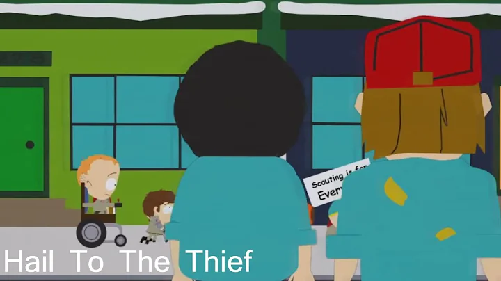 Radiohead albums portrayed by South Park