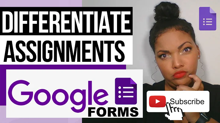 DIFFERENTIATE Assignments with GOOGLE FORMS