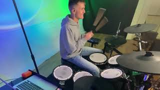 Electric Atmosphere Drum Cover// PlanetShakers // Cole McAllister