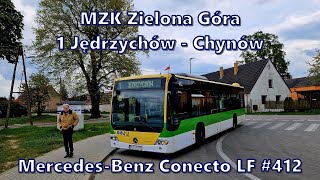 MZK Zielona Góra - linia 1, Mercedes-Benz Conecto LF #412