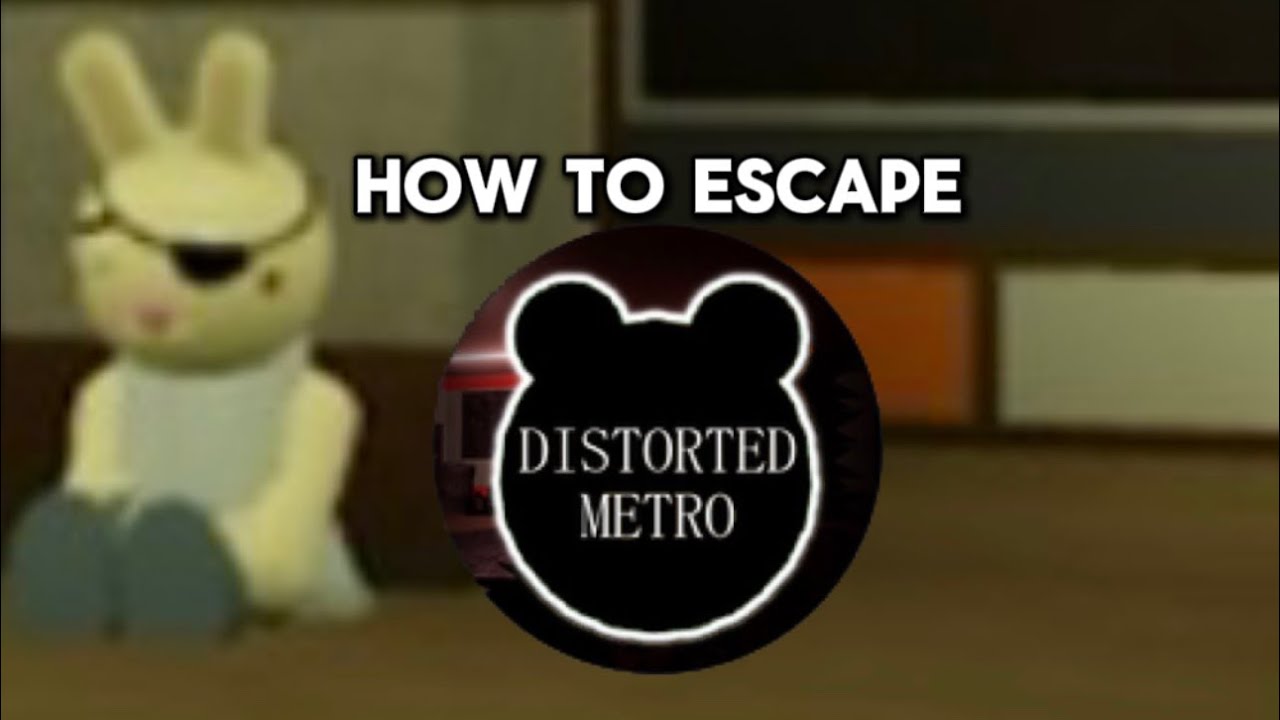 How To Escape “DISTORTED METRO” (Roblox Piggy Concept Chapter)