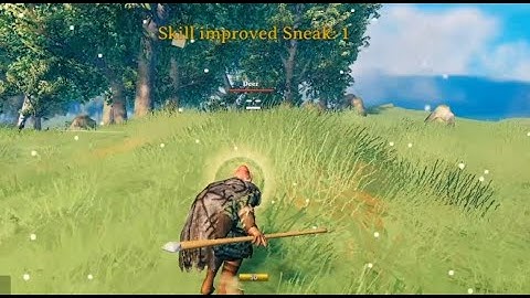 Valheim Level up your sneak!