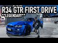 R34 GTR FIRST DRIVE *LEGENDARY* VSPEC II