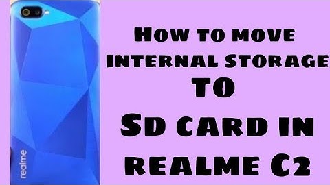 how to move internal storage to sd card in realme c2 || realmec2 move internal storage to sd card