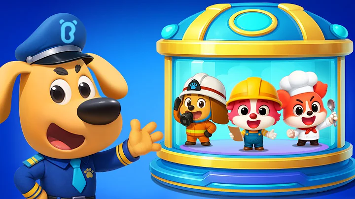 Try-a-Job Day | Learn Jobs and Professions | Kids Cartoon | Sheriff Labrador