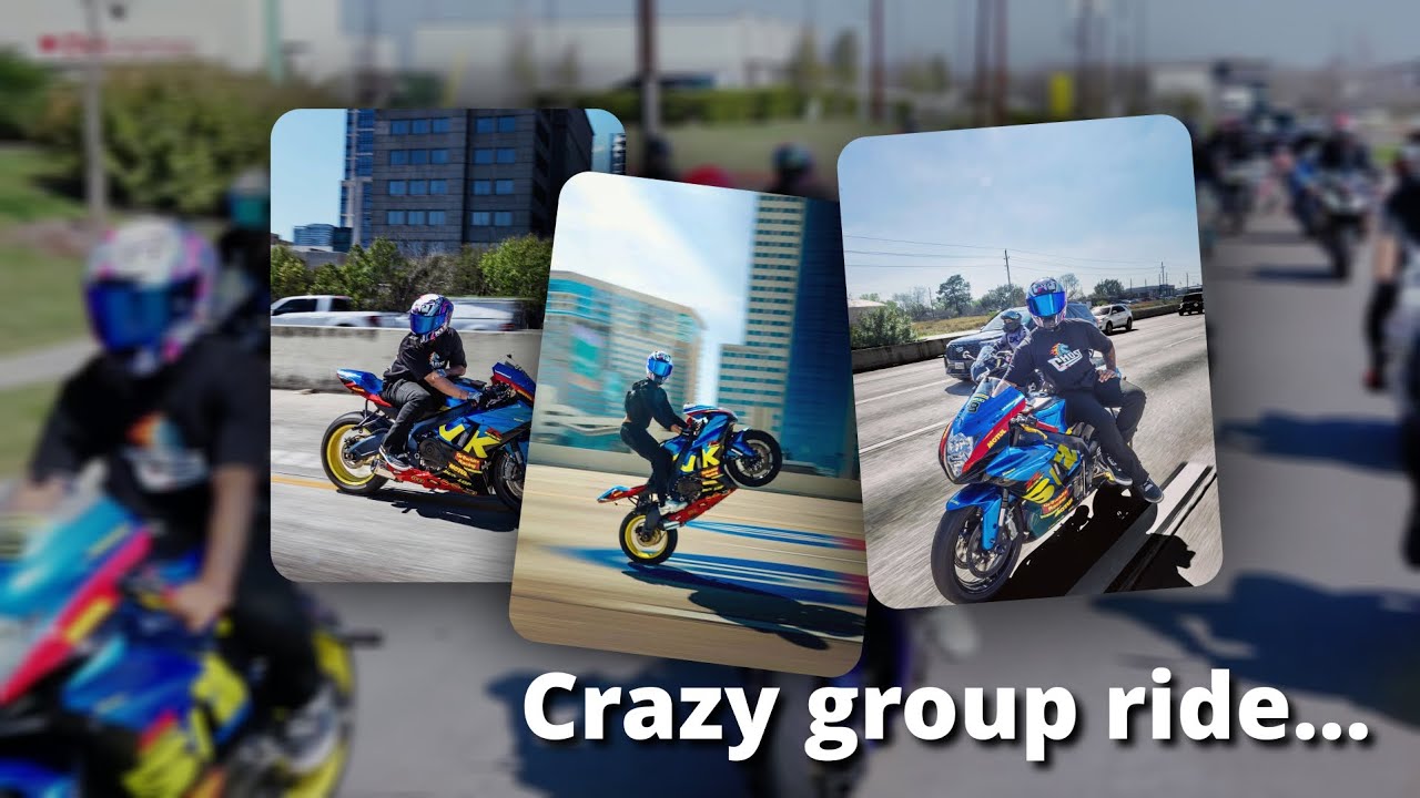 “Chill ride” turns into a stunt ride… Texas freeway takeover!!
