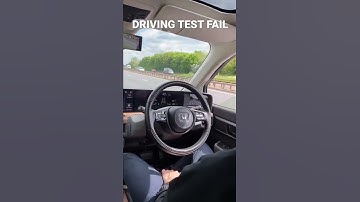 NO HANDS DRIVING TEST FAIL #drivingtest #fail #drivingtestfail #drivingtesttips #fy #viralshorts