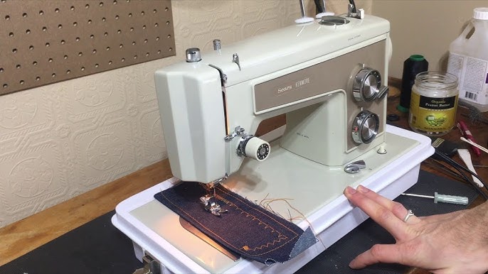 Reconditioning a Vintage All Metal Kenmore Model 158.19412 Convertible Sewing  Machine – Professionally Restored Vintage Fine Quality Sewing Machines