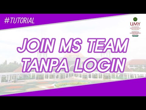 CARA LOGIN MS TEAM TANPA LOGIN - MARS UMY