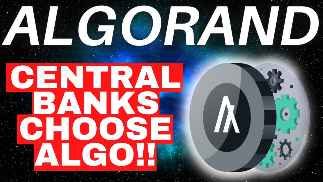 CENTRAL BANKS CHOOSE ALGORAND ALGO! Huge Partnerships Secured By Algorand  And Many More To Come! PoS