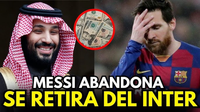 BOMBAZO! Messi FIRMA contrato MILLONARIO y podría DEJAR el Inter!! - YouTube