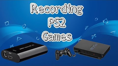 HOW TO RECORD PS1/PS2 GAMES ON A ELGATO GAME CAPTURE HD