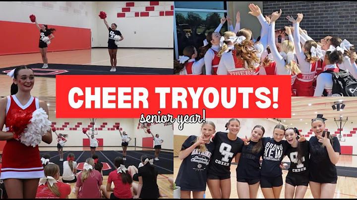 CHEER TRYOUTS 2025!! **senior year!**
