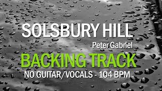 SOLSBURY HILL - Peter Gabriel - BACKING TRACK chords