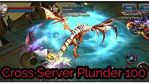 Battle Video Plunder 100 cross server - Legacy of Discord - Diablo666