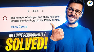 How To Remove Ads limit Permanently|| Ads limit Removal Method 2023|| Ads limit Loop Solved