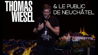 Thomas Wiesel et le public de Neuchâtel