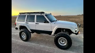BUILT 2000 Jeep Cherokee XJ - Stone White