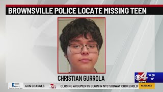 Brownsville missing teen found, police say