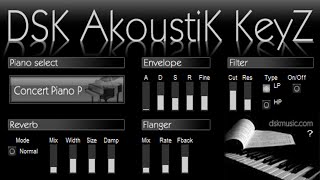 Free VST Instrument - DSK AcoustiK KeyZ