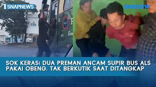 Download lagu Act Tough! Two Thugs Threaten ALS Bus Driver with a Screwdriver, Left Powerless When Arrested