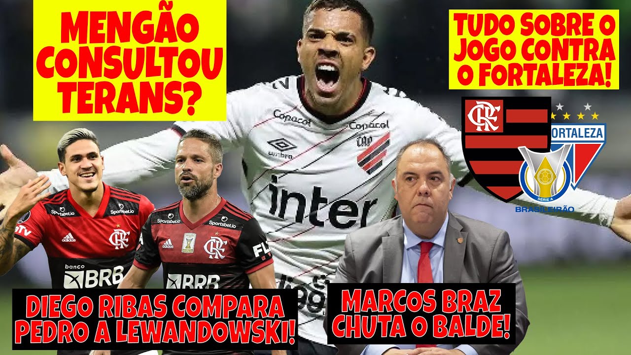 MARCOS BRAZ CHUTA O BALDE E FALA SOBRE EST DIO FLA CONSULTOU TERANS 