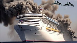 5 minutes ago! Cruise Ship Carrying 700 Russian Elite Troops Destroyed by US