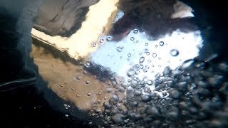 A twist on saving pre-shower water for use in garden and yard