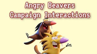 Nickelodeon All-Star Brawl 2 - Angry Beavers Campaign Interactions