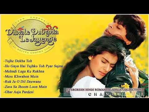 Dilwale Dulhania Le Jayenge 1995 Movie Songs 90's Evergreen Jatin Lalit Shah Rukh Khan Kajol