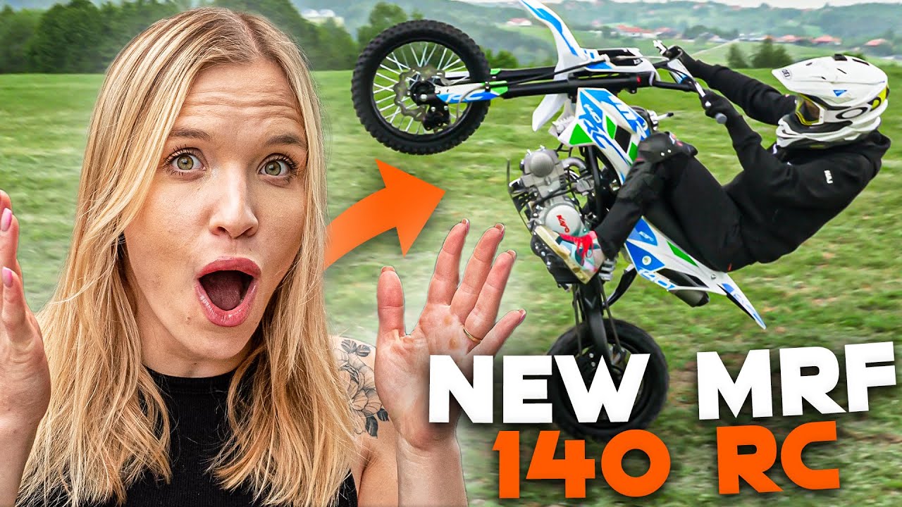NOWY PITBIKE MRF 140 RC - UNBOXING