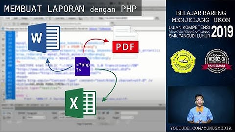 PERSIAPAN UKOM RPL 2019 : #4 IMPLEMENTASI KE HALAMAN MANAJEMEN | READ, FULL REPORTING