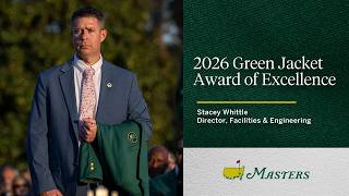 2026 Green Jacket Award Of Excellence Stacey Whittle