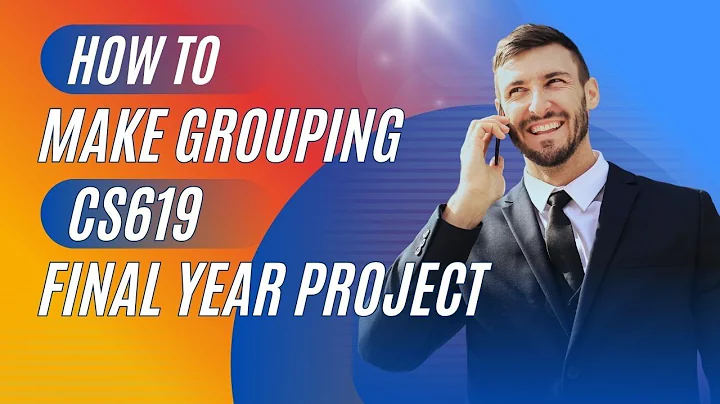 CS619 Final Year Project Grouping