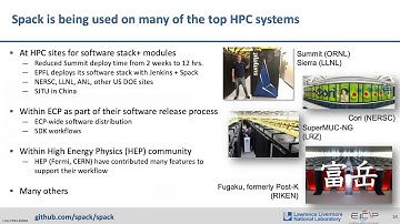 Spack: NSFDOE Day 1 Talk 2