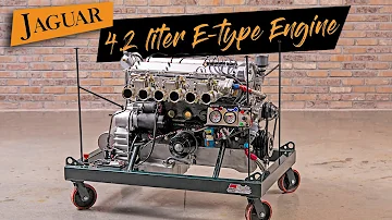 Jaguar 4.2 Liter E-Type Engine