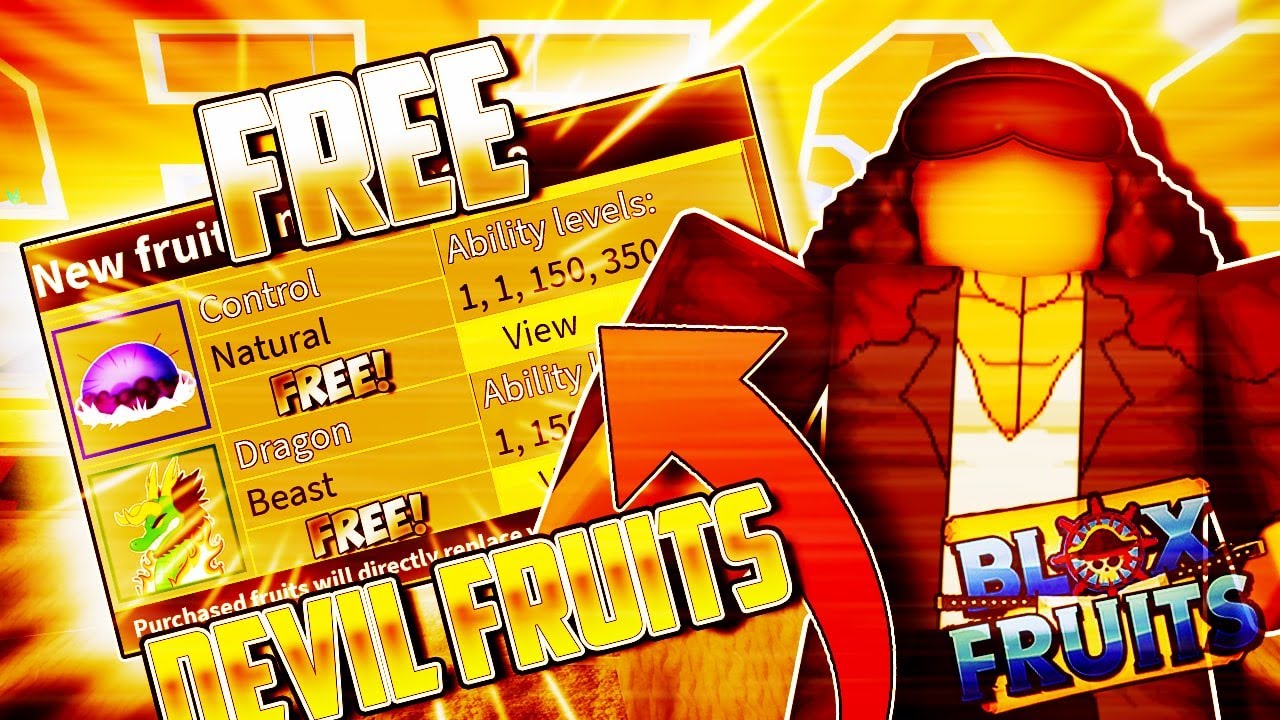 How To Get Free Devil Fruits In Blox Fruits Dragon More Blox Fruits Update 13 Youtube